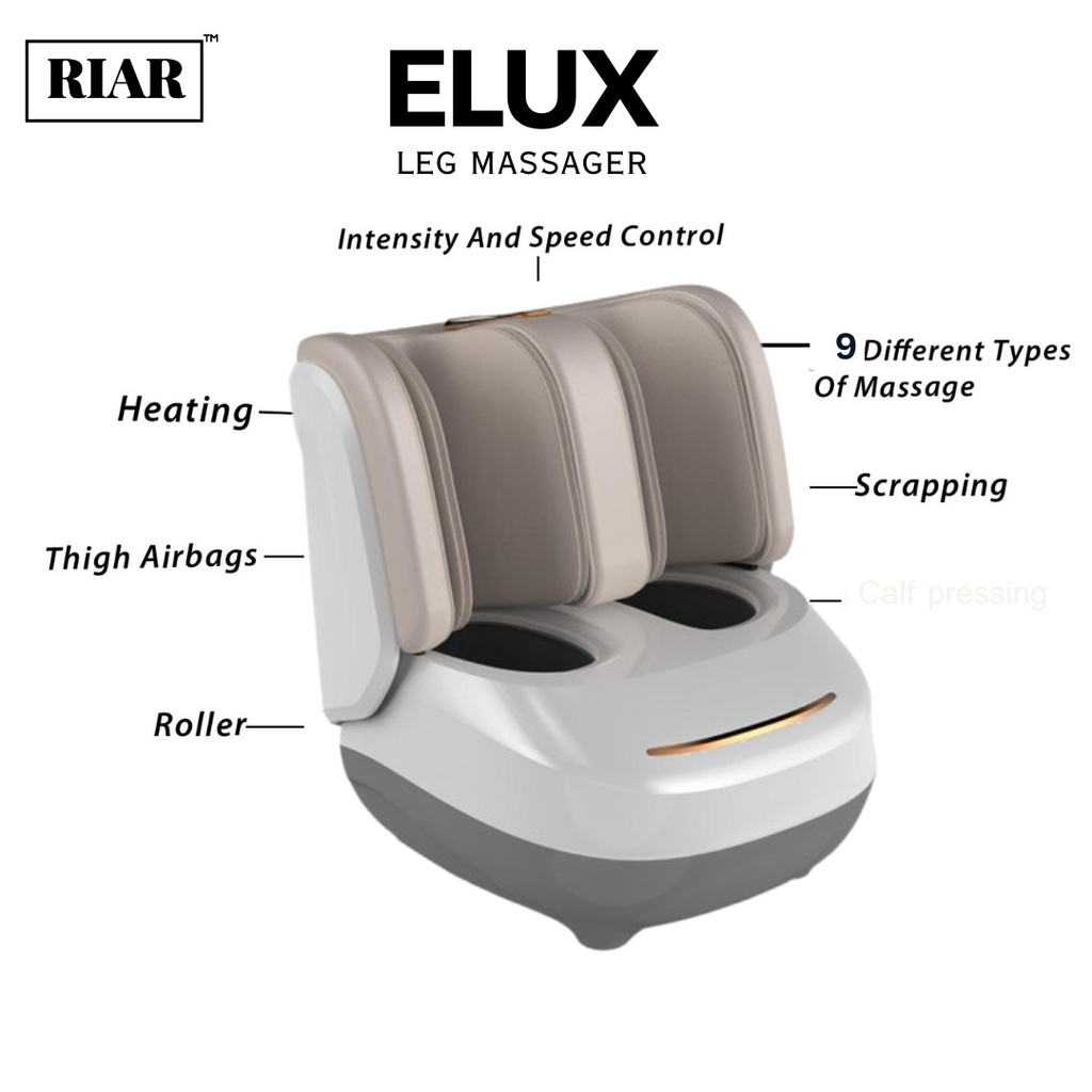 RIAR ELUX Leg & Foot Massager for Pain Relief | India's best leg massagers
