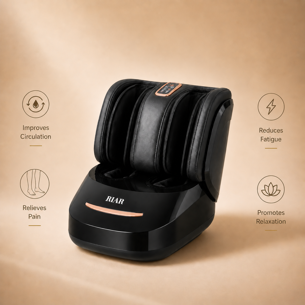 RIAR ELUX Leg & Foot Massager for Pain Relief | India's best leg massagers