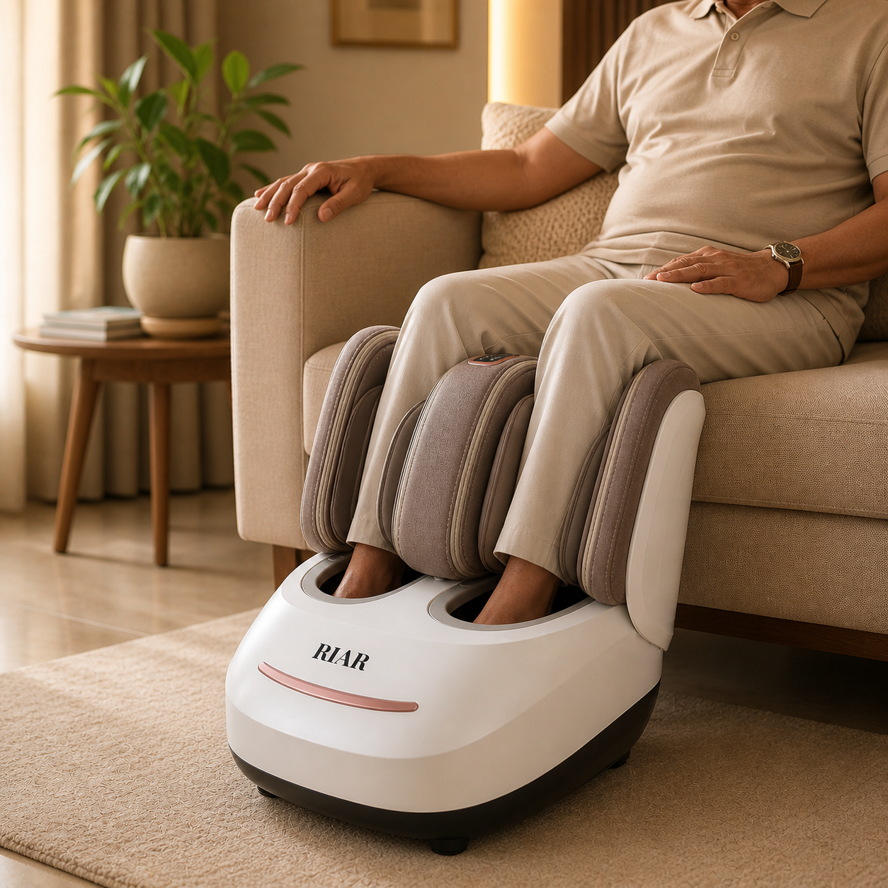RIAR ELUX Leg & Foot Massager for Pain Relief | India's best leg massagers