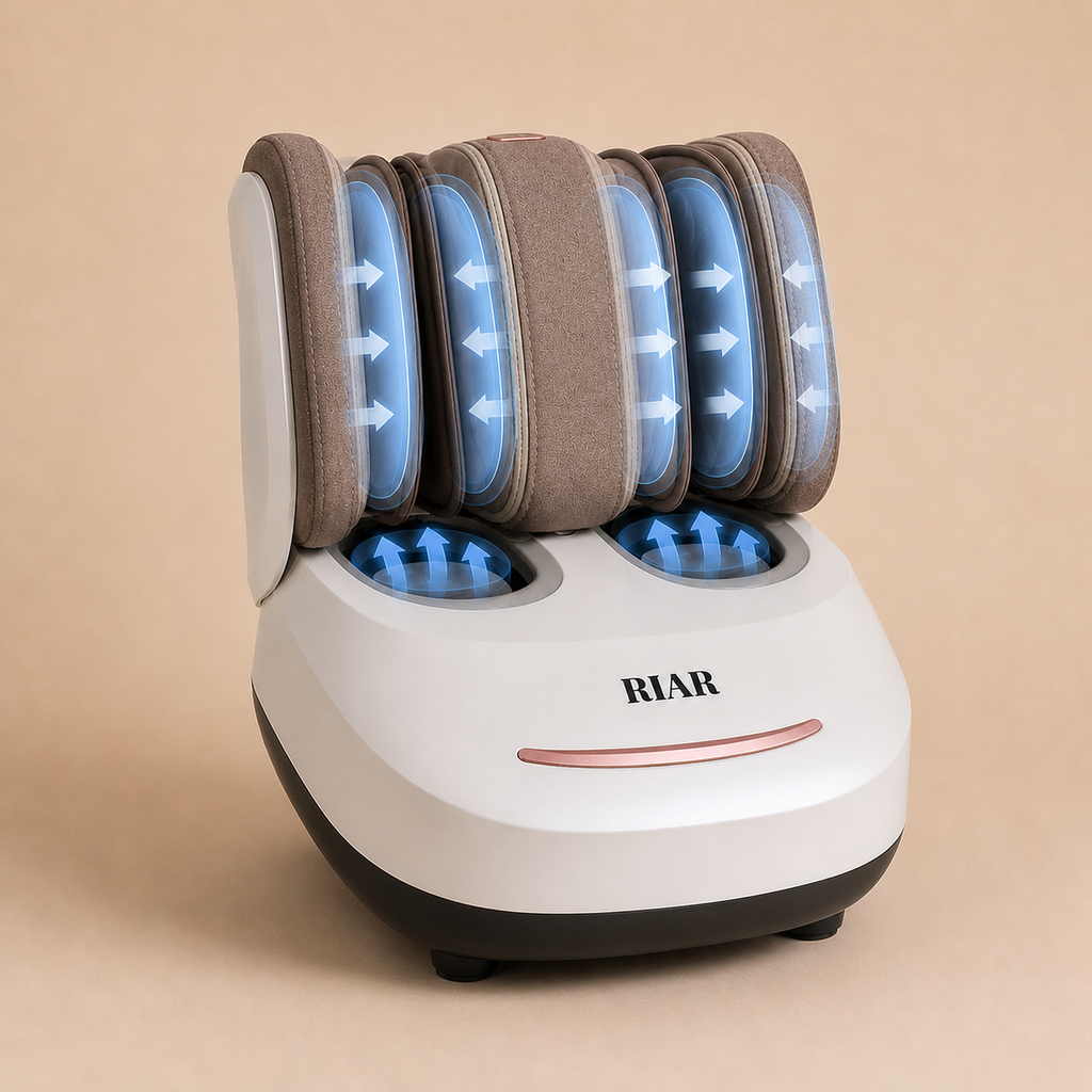 RIAR ELUX Leg & Foot Massager for Pain Relief | India's best leg massagers